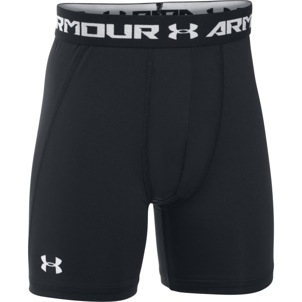 UNDER ARMOUR Boys' HeatGear Armour Fitted Shorts