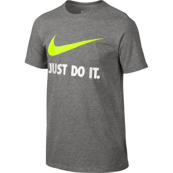 NIKE Boys' Just Do It Swoosh Tee