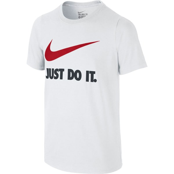 NIKE Boys' Just Do It Swoosh Tee