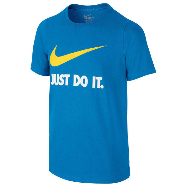 NIKE Boys' Just Do It Swoosh Tee