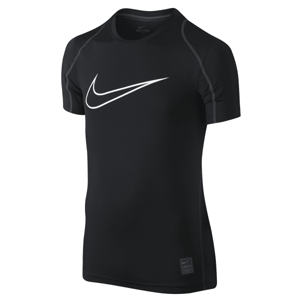 NIKE Boys' Cool HBR Fitted Short Sleeve Top