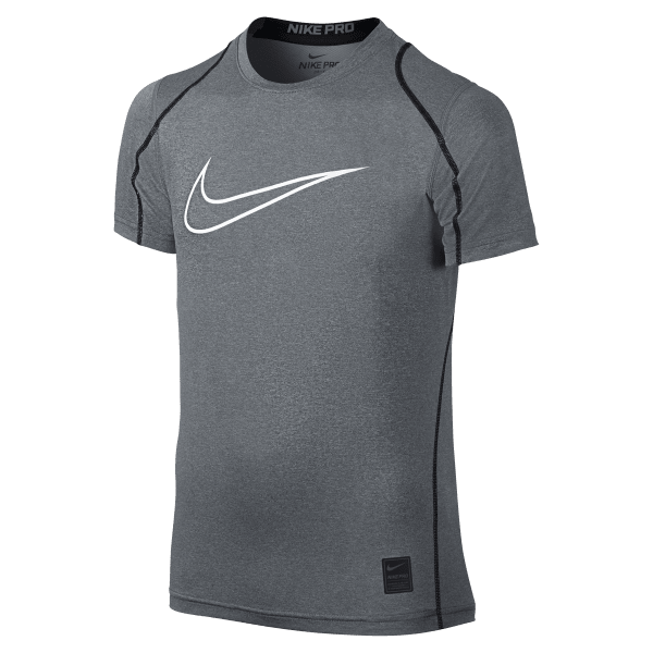 NIKE Boys' Cool HBR Fitted Short Sleeve Top