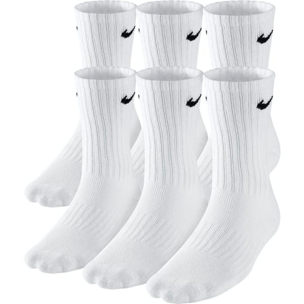 NIKE Boys' Performance Crew Socks, 6-Pack - Bob’s Stores