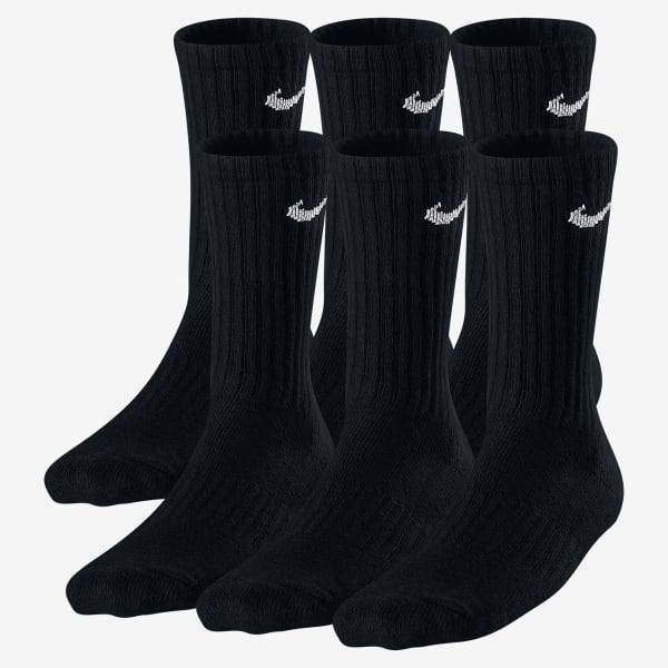 NIKE Men's Crew Socks, 6 Pairs