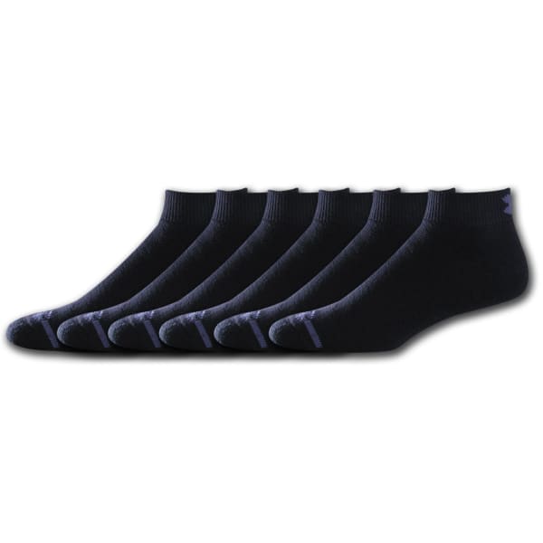 UNDER ARMOUR Youth Charged Cotton® Lo Cut Socks, 6-Pack