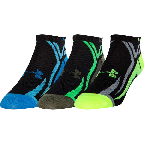 UNDER ARMOUR Boys' Phantom No Show Socks 2-Pack