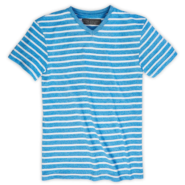 COUNTER INTELLIGENCE Boys' Marled V-Neck Tee