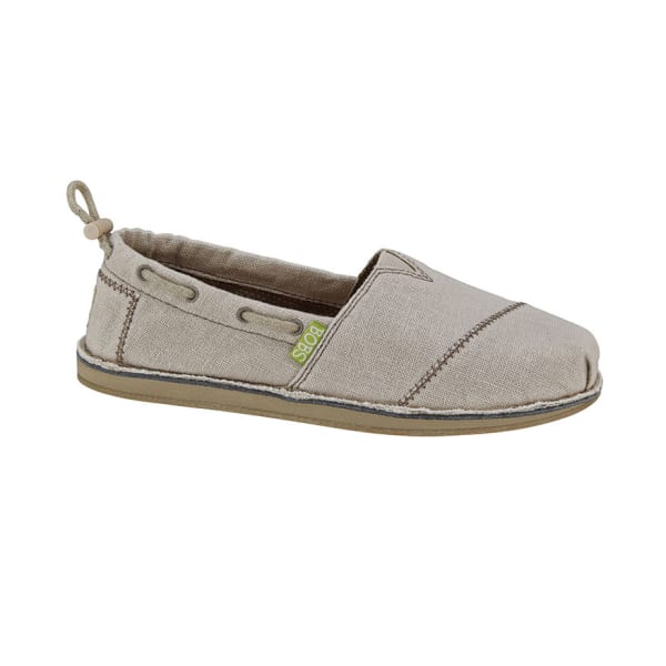 SKECHERS Women's Bob's Chill Canvas Boat Shoe Natural - Bob’s Stores