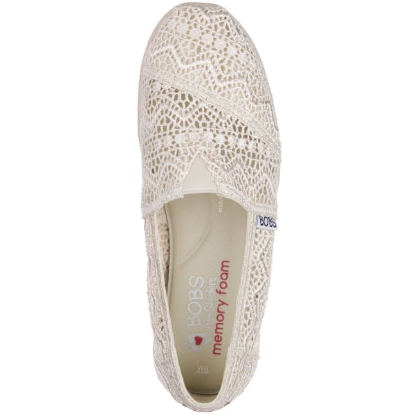 SKECHERS Women's BOBS World Zig Zag Crochet Shoes