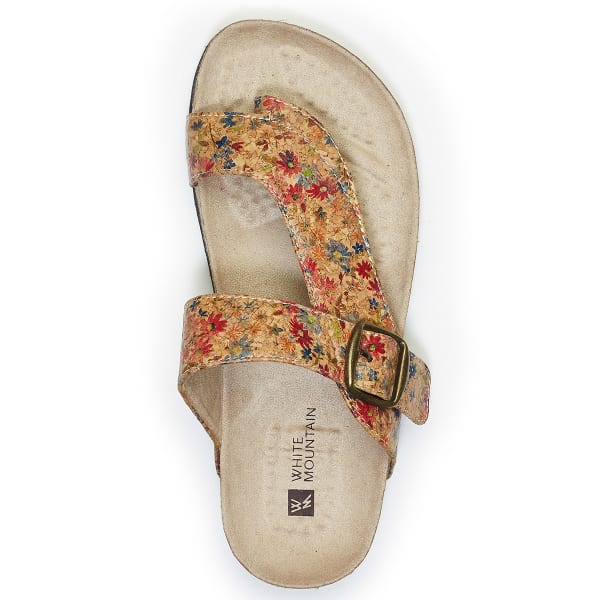 WHITE MOUNTAIN Women's Carley Toe Thong Sandals - Bob’s Stores