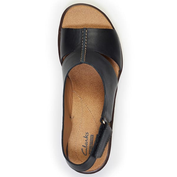 CLARKS Women's Rosemund Dune Wedge Sandals - Bob’s Stores