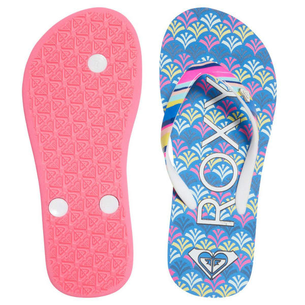 ROXY Girls' Pebbles Flip Flops