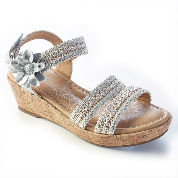 B.O.C. Girls' Eden Wedge Sandals