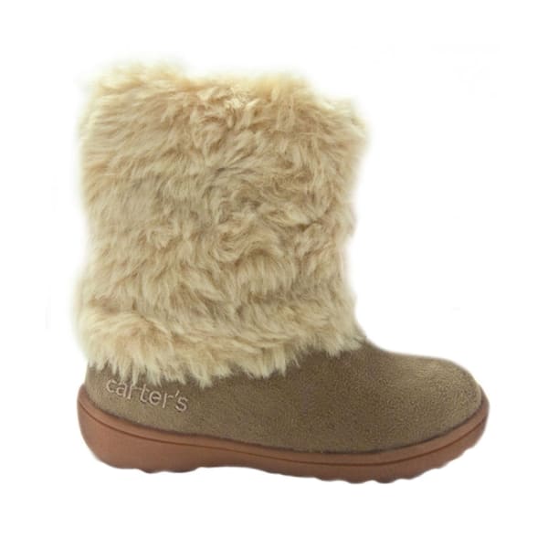 CARTER'S Girls' Fluffy Boots, Sizes 5-12