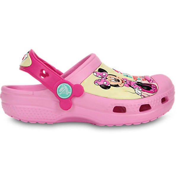 CROCS Girls' Creative Crocs Minnie Jet Set Clogs