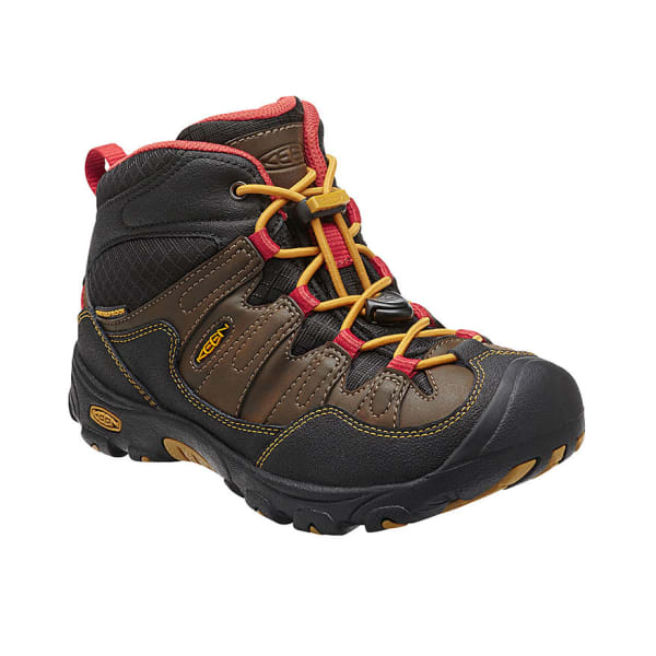 KEEN Boys' Pagosa Mid Waterproof Boots, 3-6