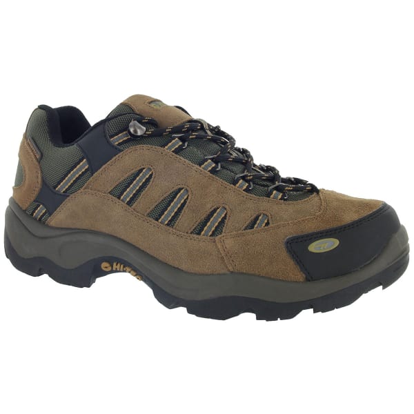 HI-TEC Men's Bandera Low WP Hiking Shoes, Bone/Brown/Mustard,Wide