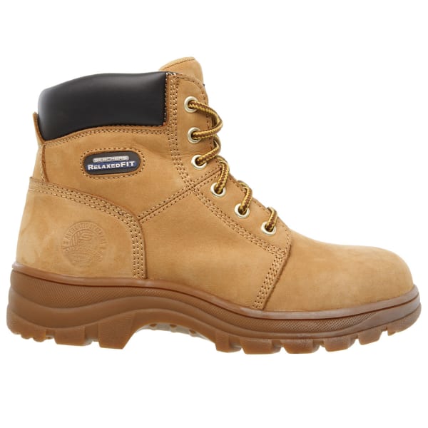 SKECHERS Women's Workshire Peril Steel Toe Work Boots