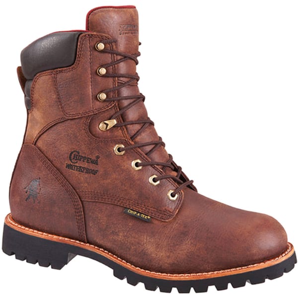 CHIPPEWA Men's 8 in. 99932 400gm Waterproof Work Boots, Medium - Bob’s ...