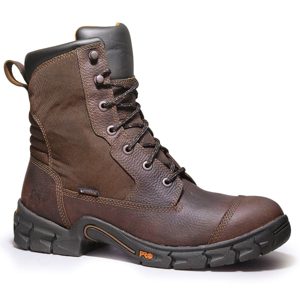 TIMBERLAND PRO Men's Excave EH 8€&#x9d; Waterproof Boots, Wide Width