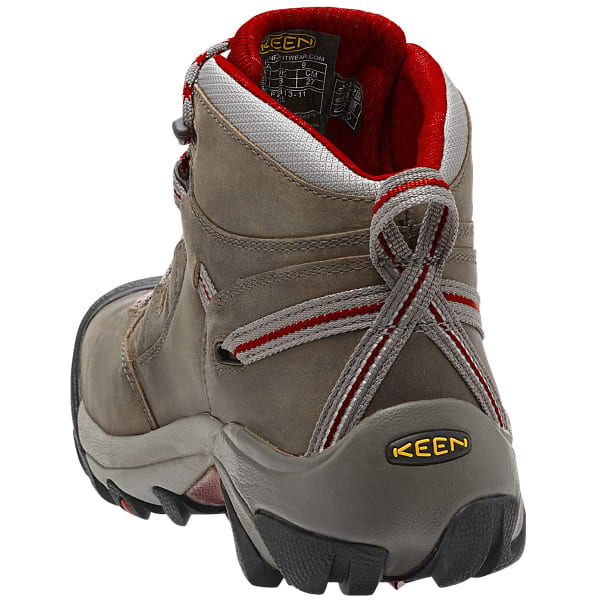 KEEN Men's Detroit Mid Waterproof Steel Toe Hiking Boots