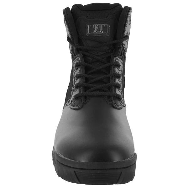 MAGNUM 6 in. Stealth Force Side Zip Work Boots, Black