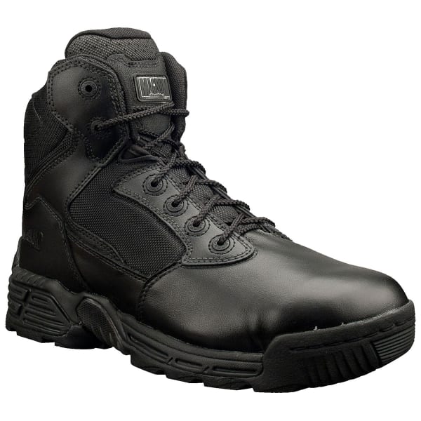 MAGNUM 6 in. Stealth Force Side Zip Work Boots, Black