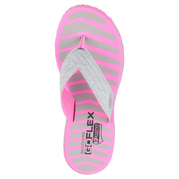 SKECHERS Women's Go Flex Vitality Flip Flops