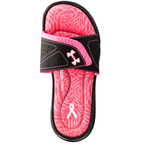 UNDER ARMOUR Women's Ignite Power in Pink VII Sandals