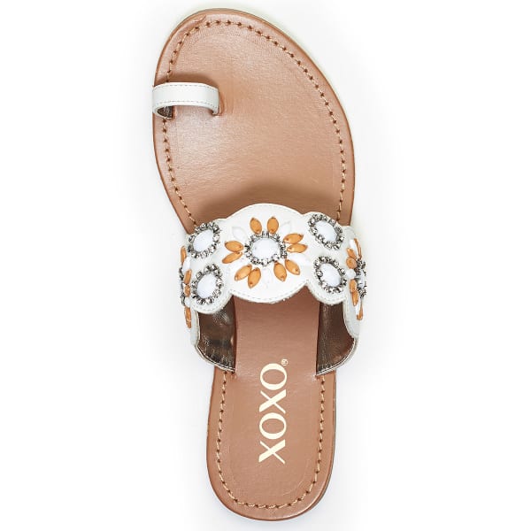 XOXO Juniors' Rio Gem Slide Toe Sandals