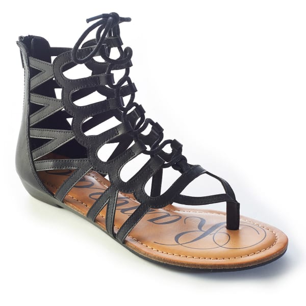 RAMPAGE Junior's Salina Gladiator Sandals