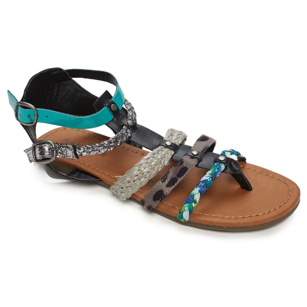 RAMPAGE Juniors' Romulus Gladiator Sandals