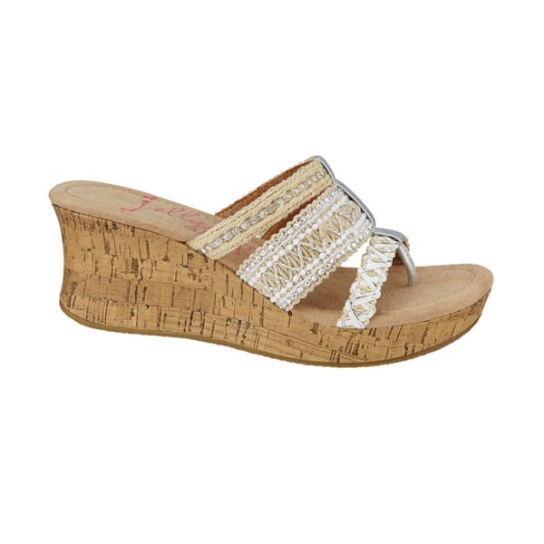 JELLYPOP Juniors' Fortune Wedge Sandals