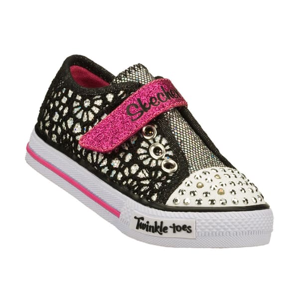 SKECHERS Girls' Twinkle Toes: Shuffles - Spring Steps, 5-10