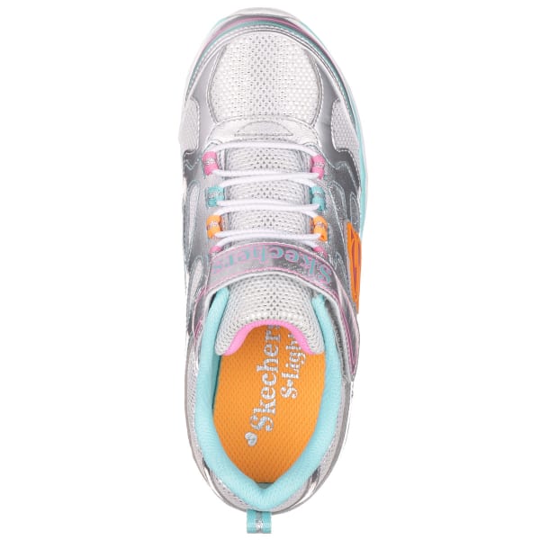 SKECHERS Girls' S Lights: Blissful Sneakers