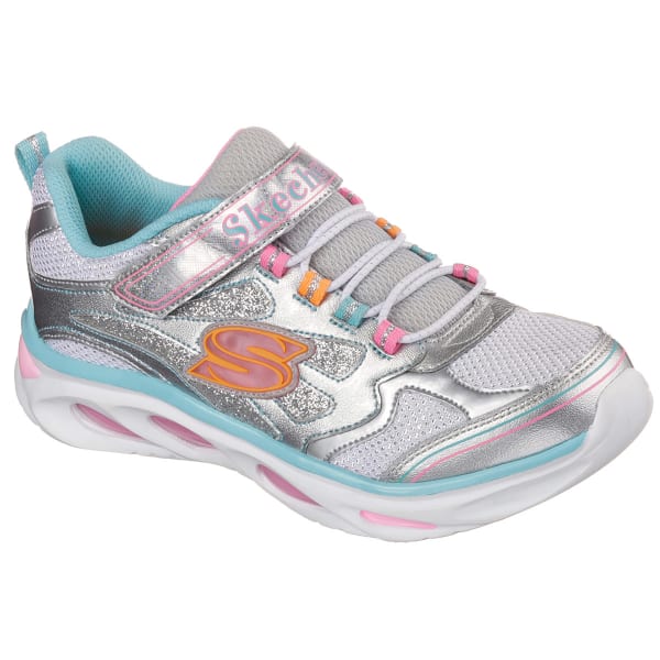 SKECHERS Girls' S Lights: Blissful Sneakers