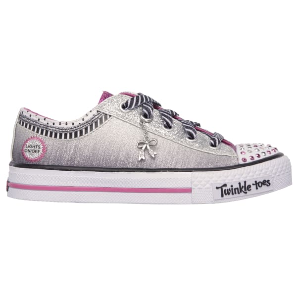 SKECHERS Girls' Twinkle Toes: Shuffles - Charmingly Chic Shoes