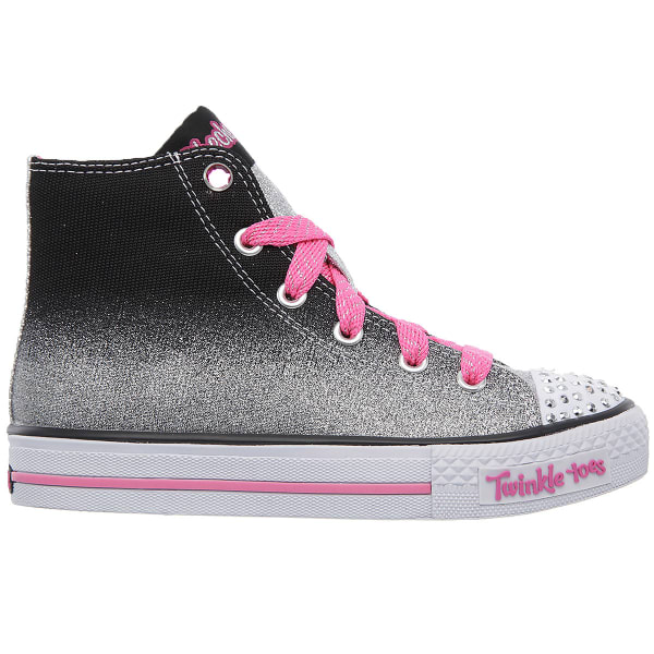 SKECHERS Girl's Twinkle Toes: Shuffles-Splendorific