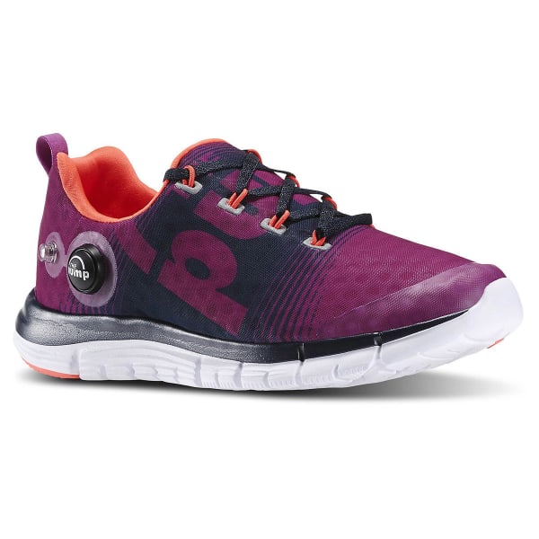 REEBOK Girls' ZPump Fusion Running Shoes