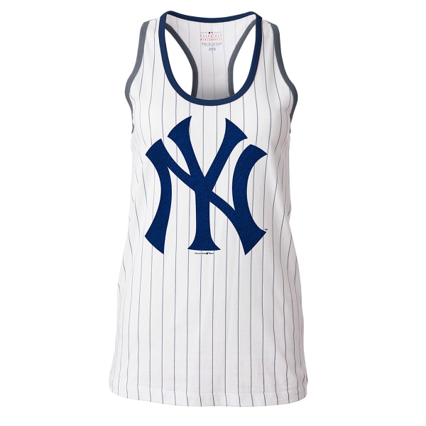 NEW YORK YANKEES Women's Pinstripe Racerback Tank