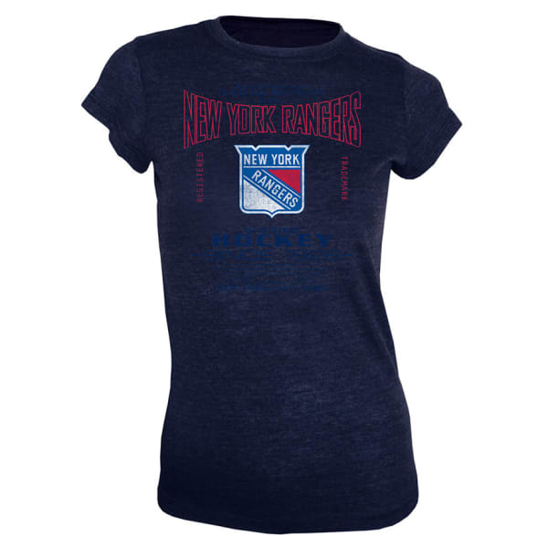 NEW YORK RANGERS Women's Marina Tri-Blend Tee, S/S