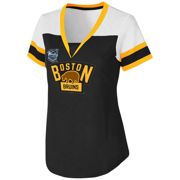 BOSTON BRUINS Women's 5-on-5 V-Neck Tee