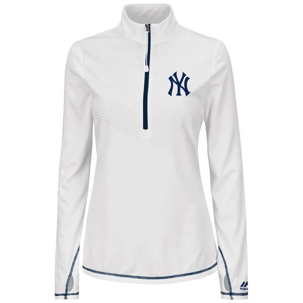 NEW YORK YANKEES Women's Athletic Concept 1/2 Zip Jacket