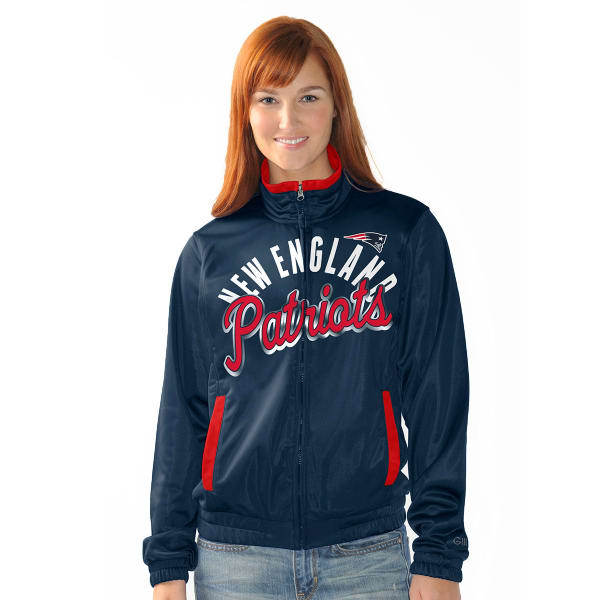 THE NEW ENGLAND PATRIOTS Women's Star Club Track Jacket