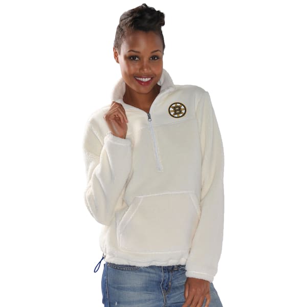 BOSTON BRUINS Women's Kick Off Half-Zip Jacket