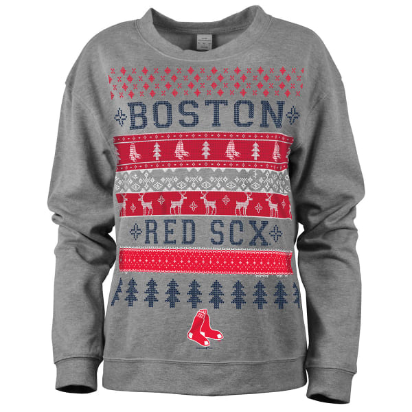 BOSTON RED SOX Women's Holiday Sweatshirt