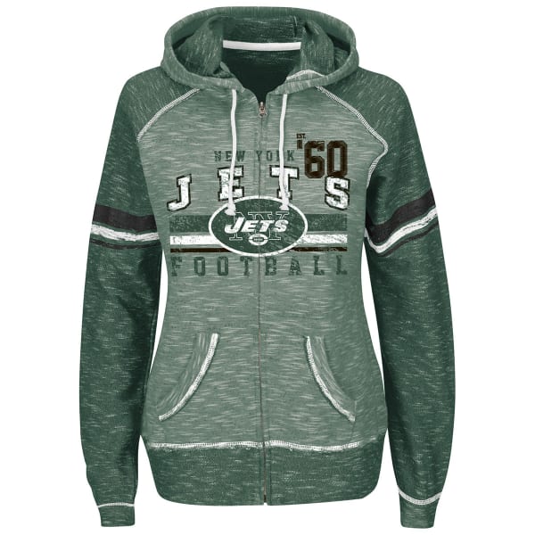 NEW YORK JETS Women's Tame the Tide Full-Zip Hoodie