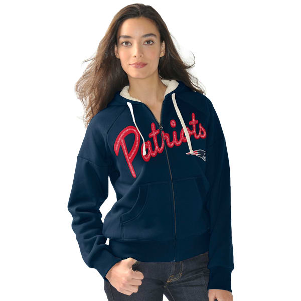 NEW ENGLAND PATRIOTS Women's Rebel Full Zip Jacket