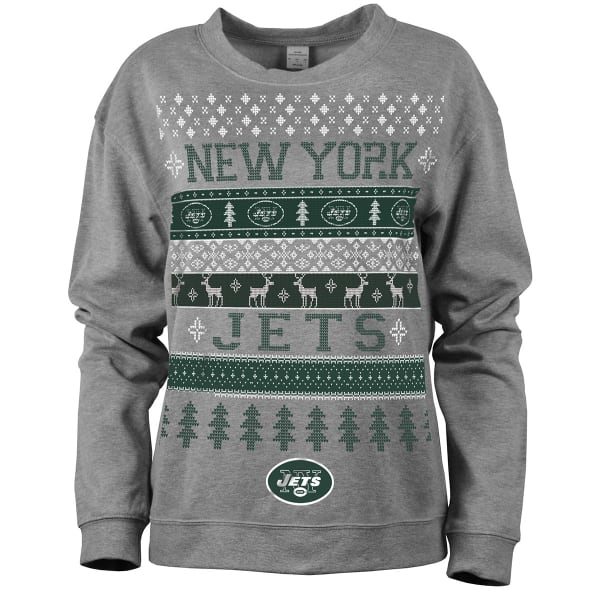 NEW YORK JETS Women's Holiday Sweatshirt