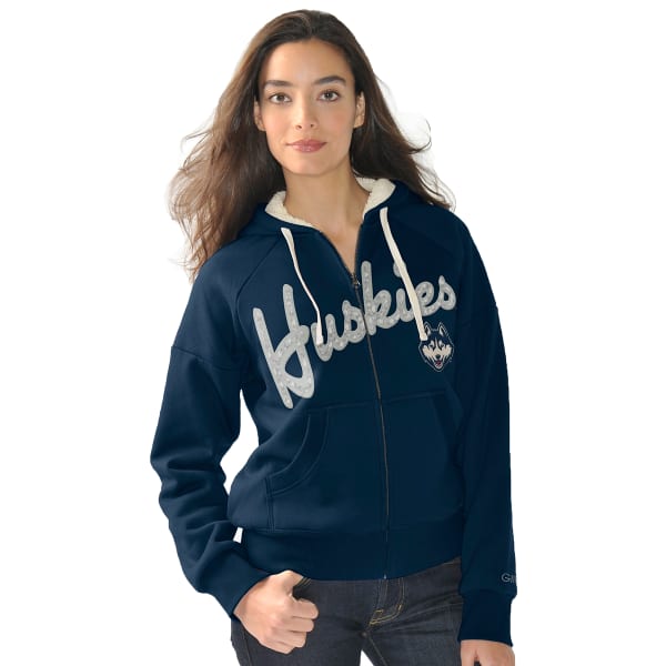 UCONN HUSKIES Women's Rebel Full-Zip Jacket